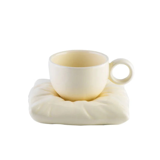Pillow - Keramik Kaffeebecher Set