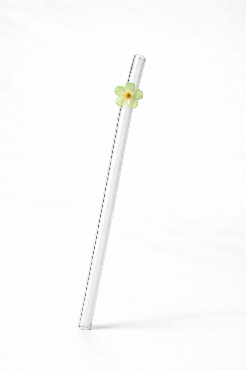 Bloom - Glas Trinkhalm Set