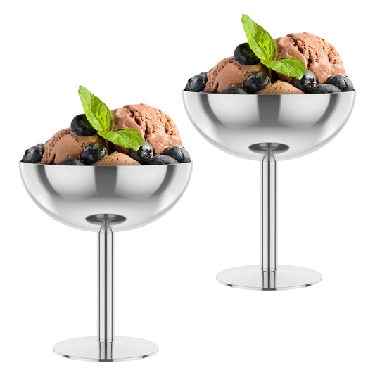 Velvet Steel - Dessert Becher