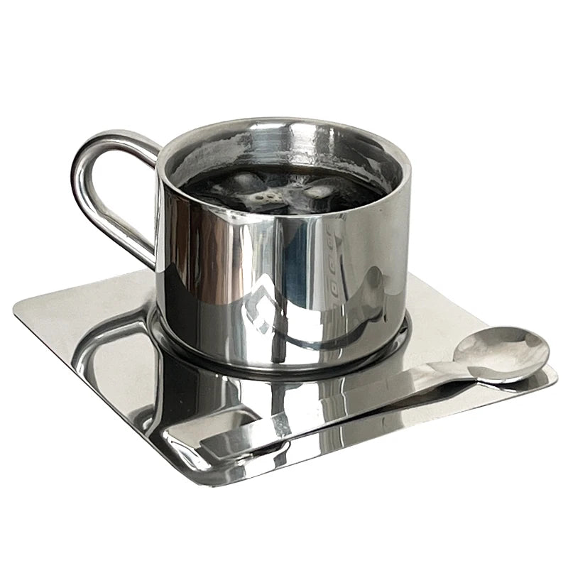 Velvet Steel - Luxury Kaffeebecher Set