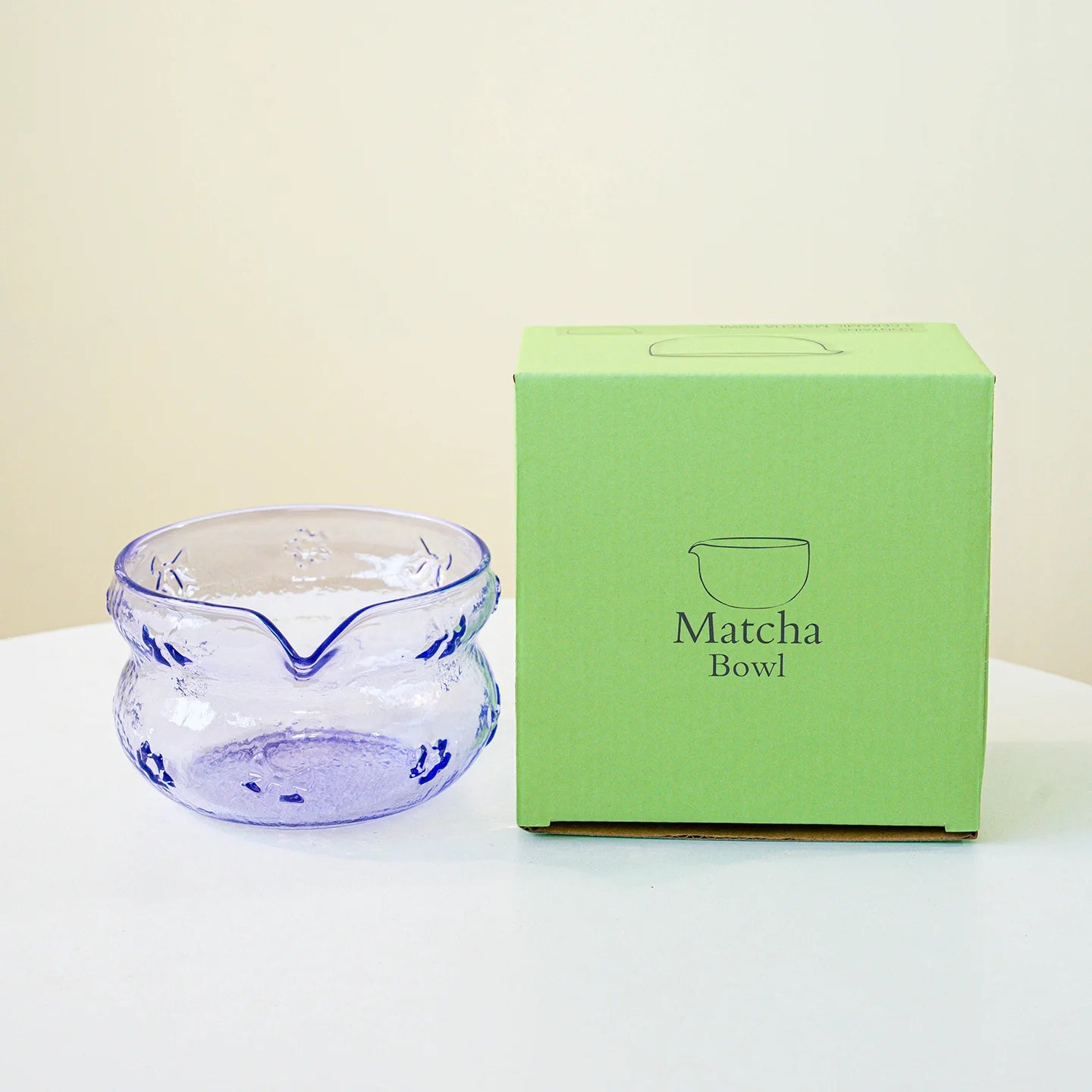 Matcha Set aus Glas