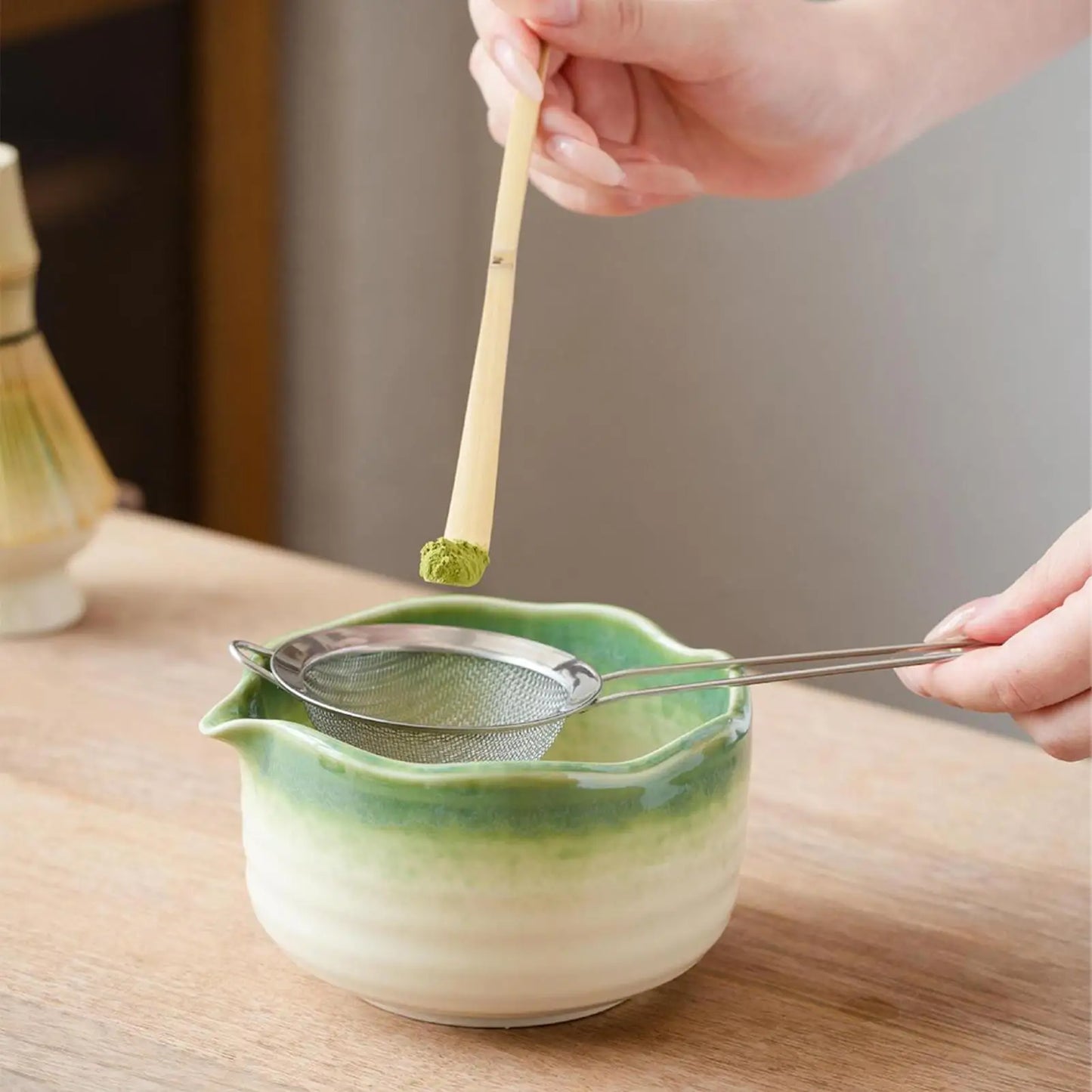 Creamy - Matcha Keramik Set