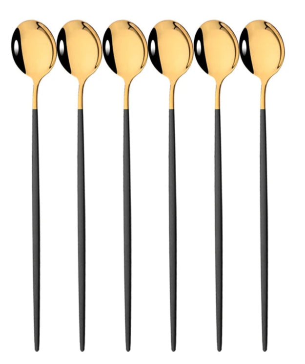 Elegance - Longdrink Löffel Set